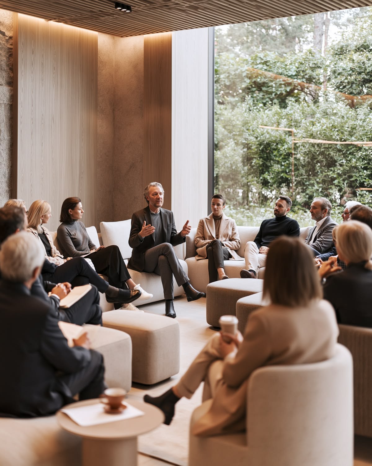Corporate Meeting in Session